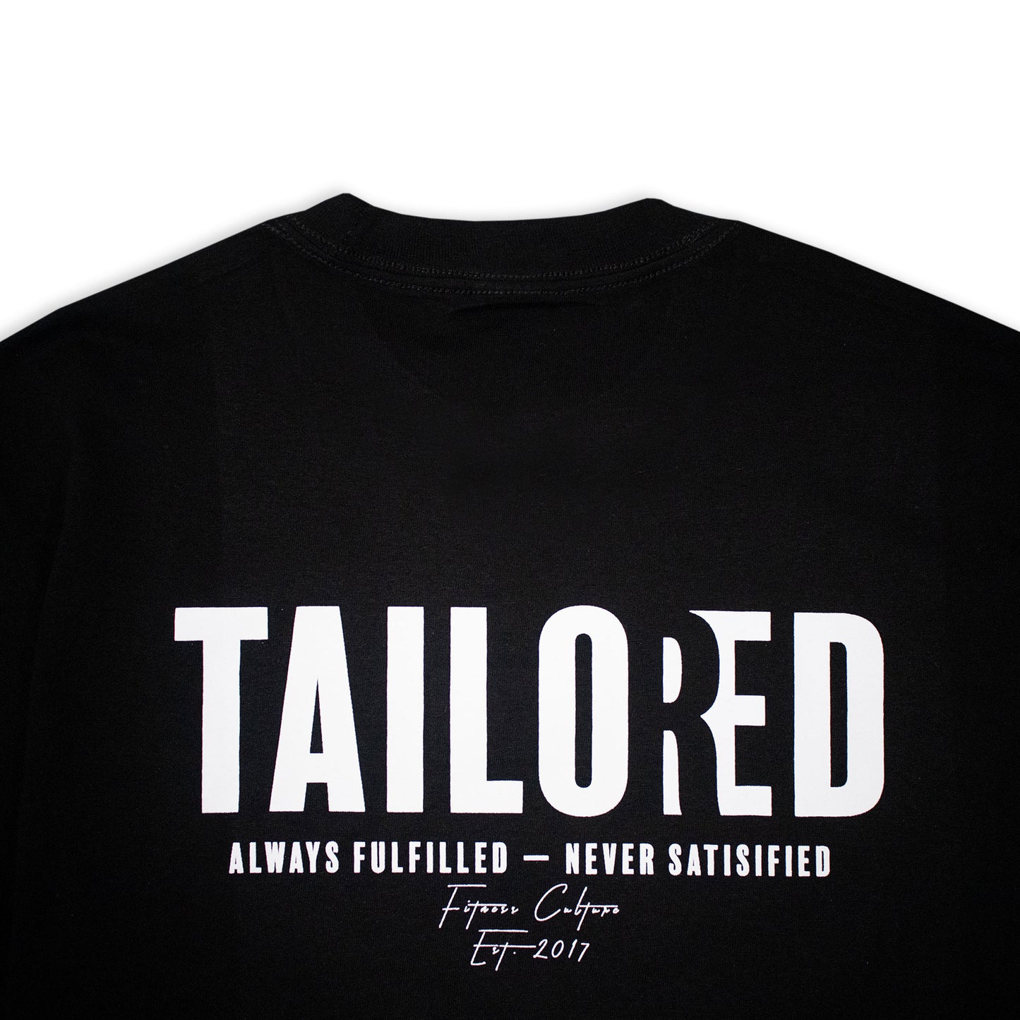 The Heavyweight Tailored Tee (Black)