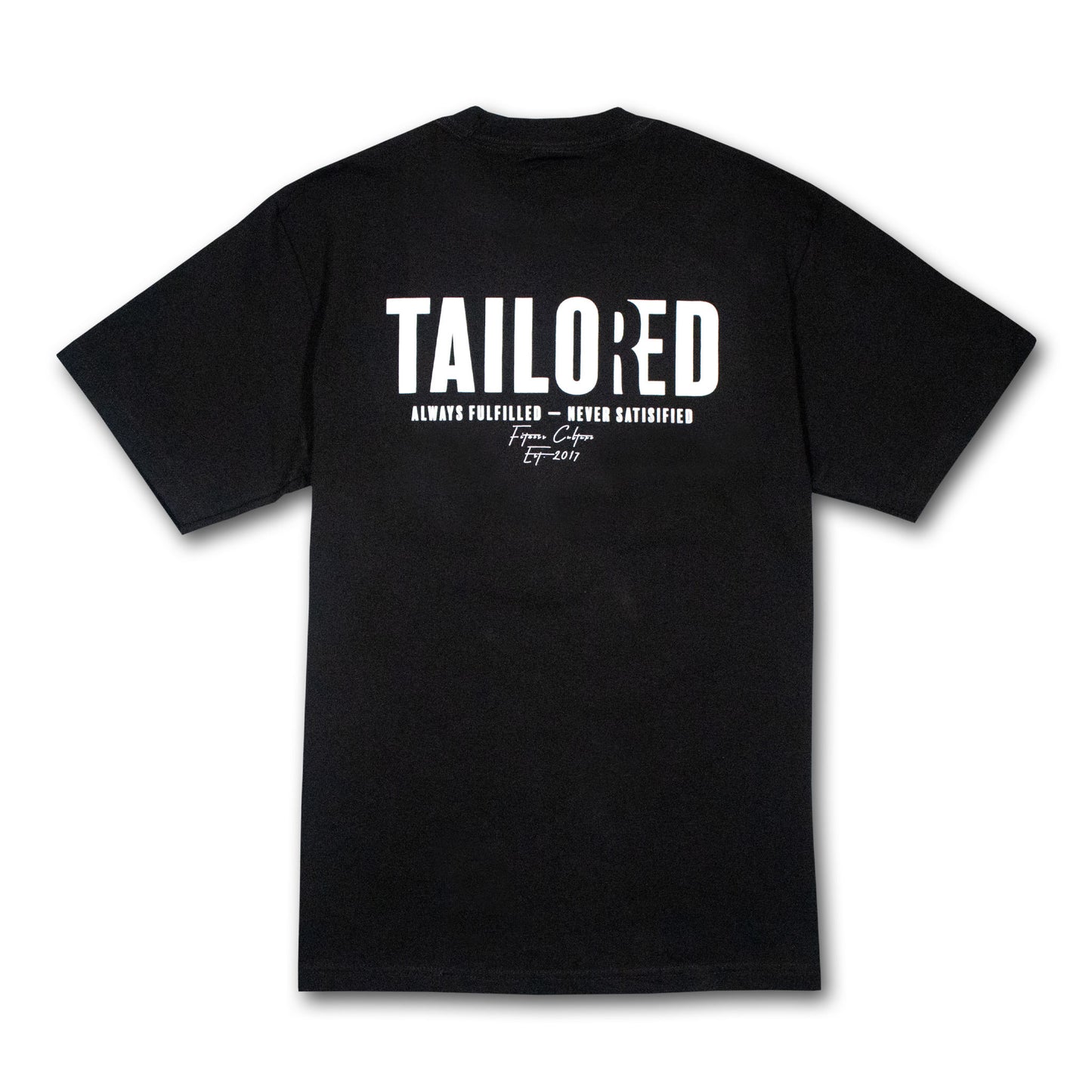 The Heavyweight Tailored Tee (Black)