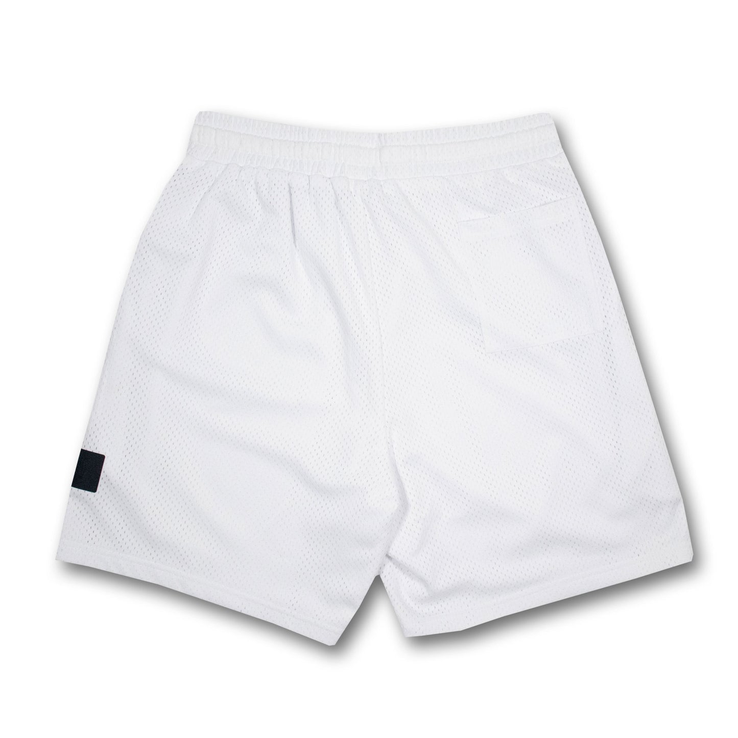 Black-Label Mesh Shorts (White)