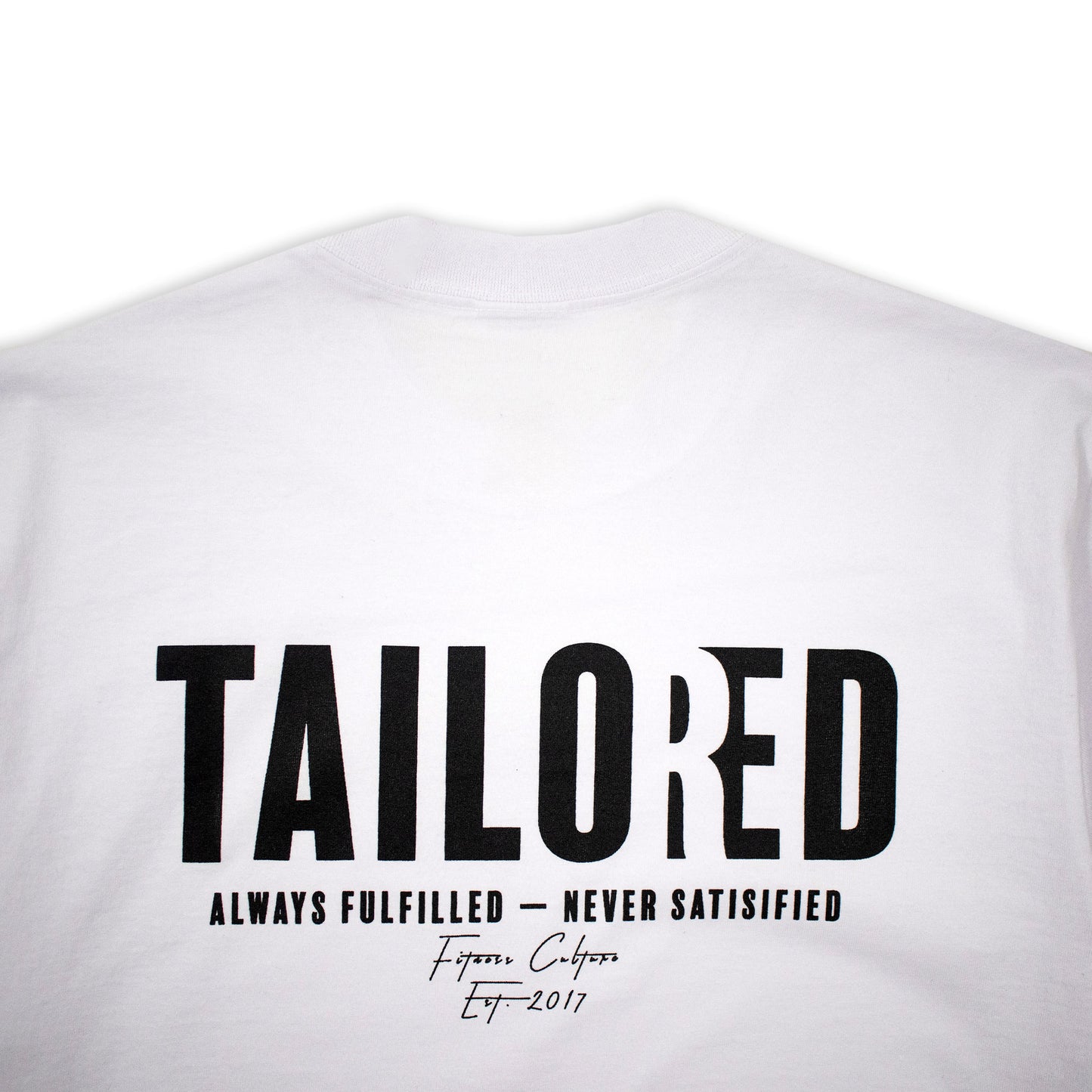 The Heavyweight Tailored Tee (White)