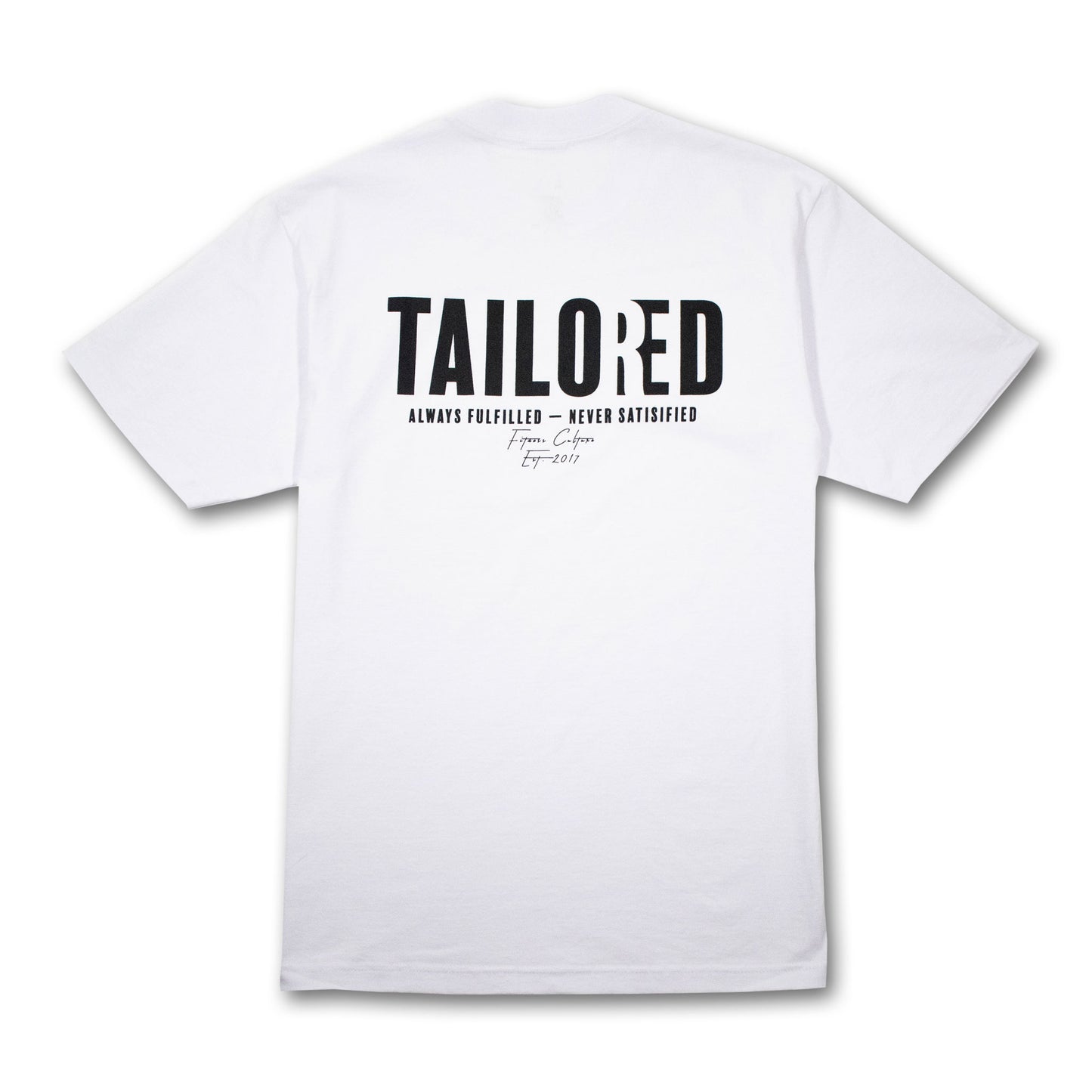 The Heavyweight Tailored Tee (White)