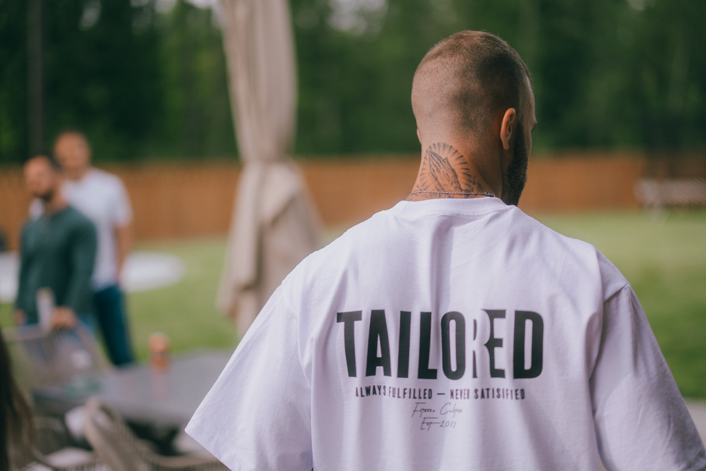 The Heavyweight Tailored Tee (White)