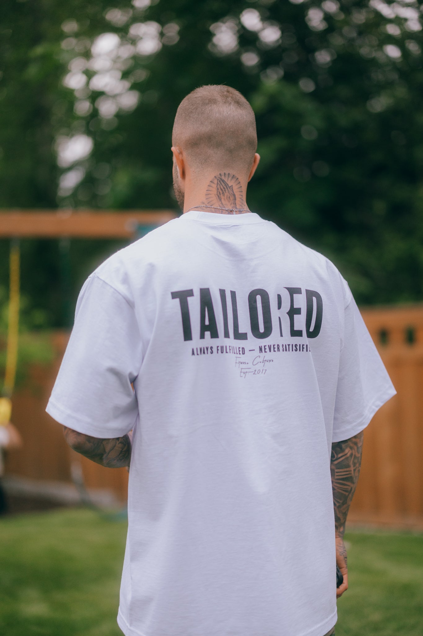 The Heavyweight Tailored Tee (White)